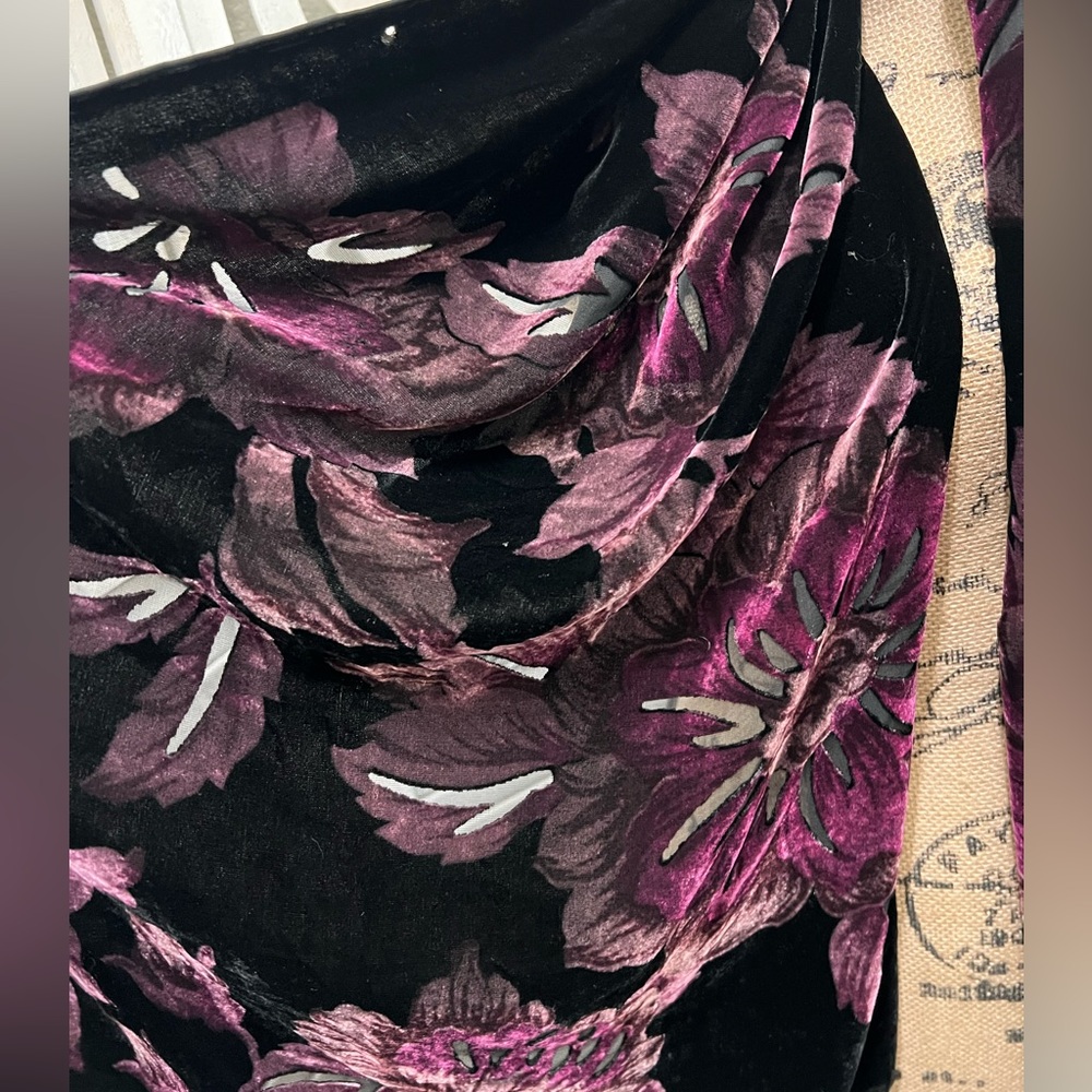 Y2K Silk Bohemian Scarf - Picture 4 of 11